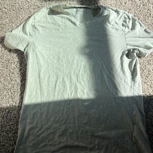 H&M Mint Green V-Neck Tee